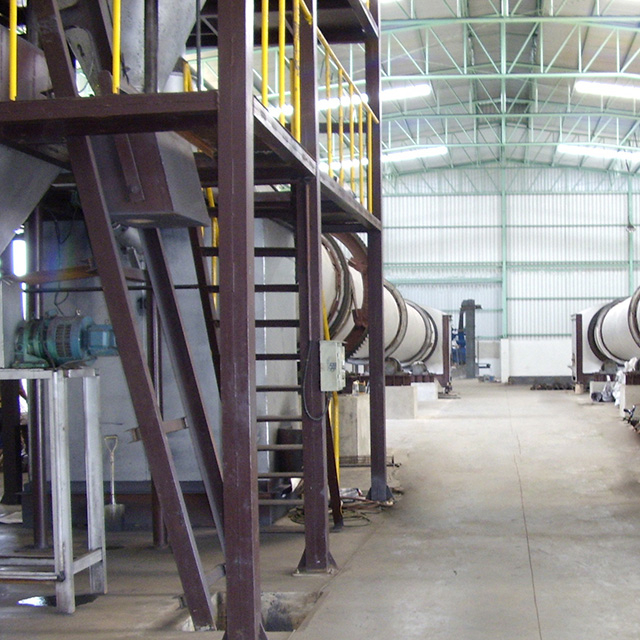 Molybdenum concentrate roasting rotary kiln